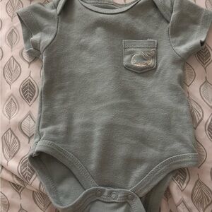Chick Pea Seafoam Whale Bodysuit